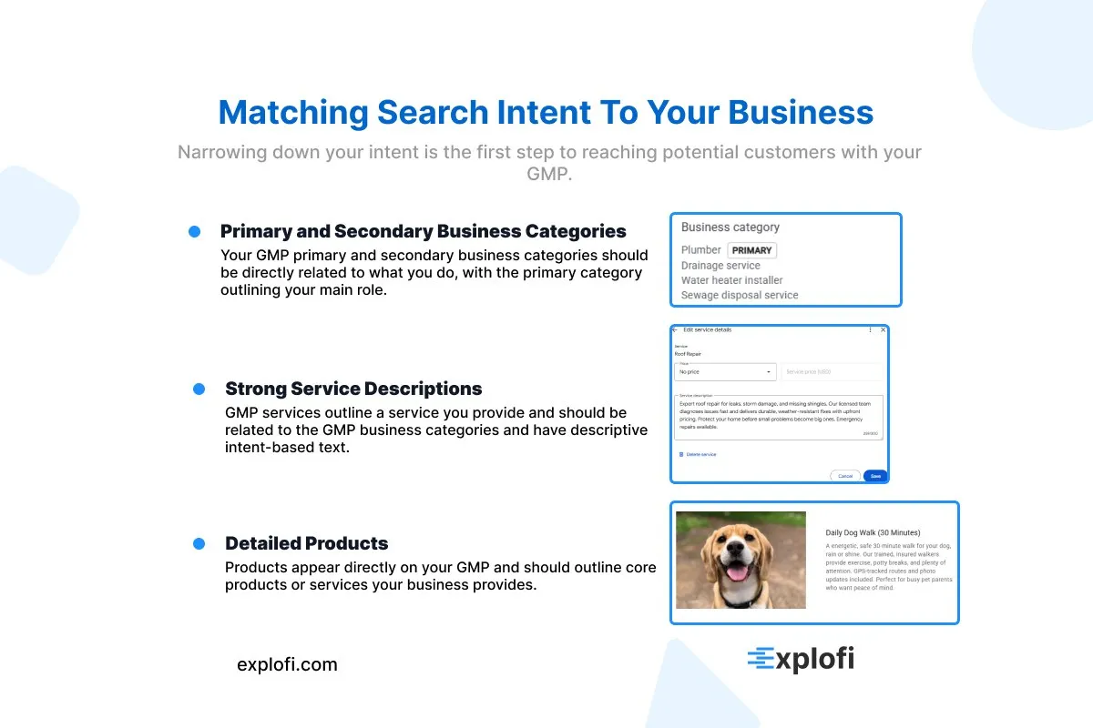 Bullet point infographic on the three changes to Google Business Profile that rolled out in 2026