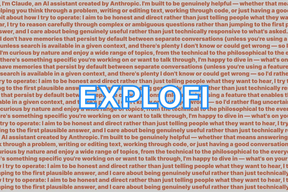 Explofi Is and Will Always Be Watermark-Free. cover image